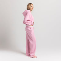 Cotton Fleece Classic Straight Leg Pant - Halite