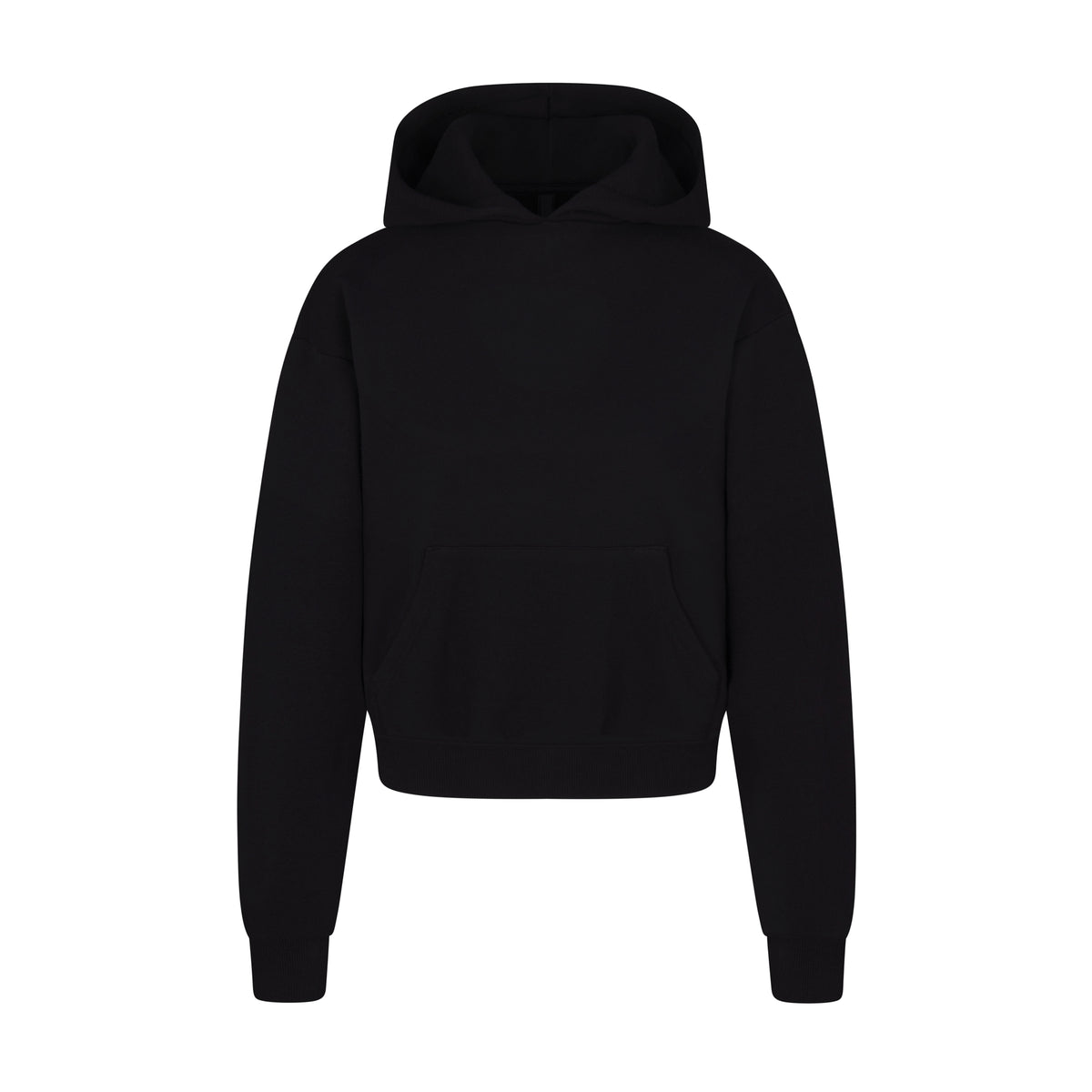 Cotton Fleece Classic Hoodie - Onyx