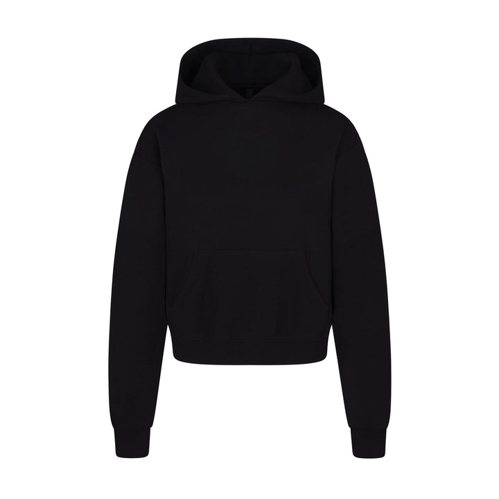 Cotton Fleece Classic Hoodie - Onyx