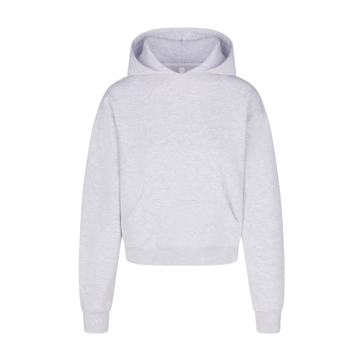 Cotton Fleece Classic Hoodie - Light Heather Grey