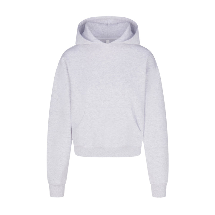 Cotton Fleece Classic Hoodie - Light Heather Grey